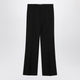 Valentino Black Wool-Blend Trousers