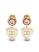 Valentino Earrings | Vlogo Signature Pearl
