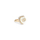 Valentino Garavani Orp Crystal Cream Heart Ring