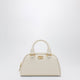 Valentino Garavani Ivory Vlogo Signature Mini Duffle Bag In Grained Calfskin