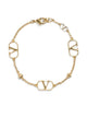 Valentino Garavani Gold Brass Bracelet