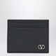 Valentino Garavani Vlogo Signature Card Holder In Black