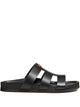 Valentino Garavani Black Leather Sandals