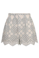 Raquel Diniz Cotton Blend Shorts