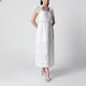 Zimmermann Ivory Aster Dress With Lace Trim