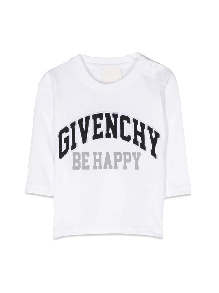Givenchy Ml Logo Sentence T-Shirt