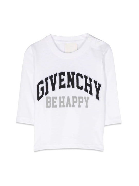 Givenchy Ml Logo Sentence T-Shirt