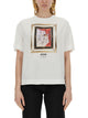 Moschino Enver Satin Blouse Still Life With Heart