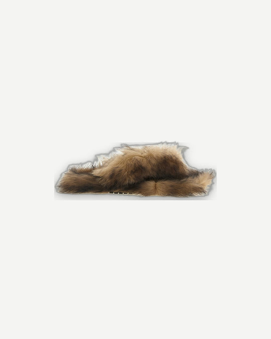 Dolce & Gabbana Sheepskin Sandals