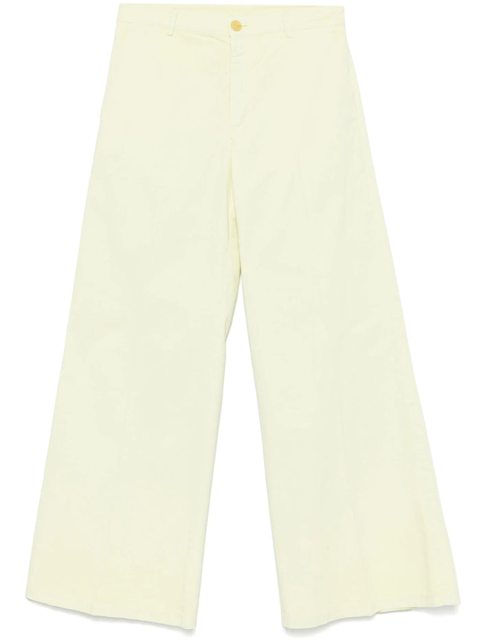 Forte Forte Daffodil Peached Cotton Twill Pants