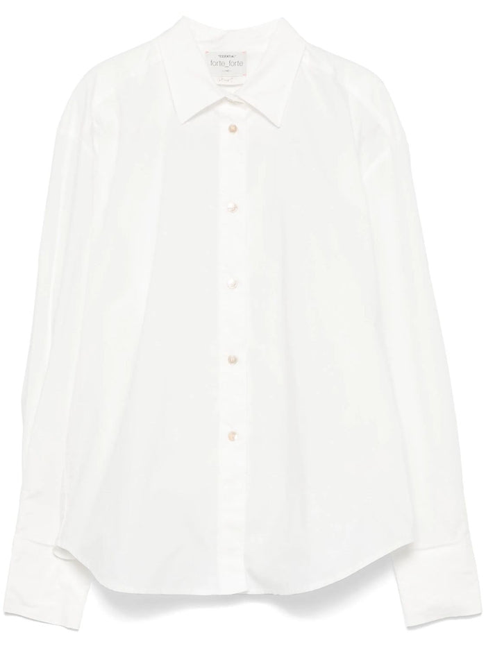 Forte Forte Essential Bci Cotton Poplin Shirt