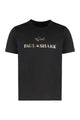 Paul & Shark Cotton T-Shirt With Logo Print