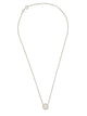 Tory Burch Collana Con Logo Crystal