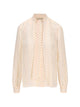 Valentino Garavani Cream Silk Jacket