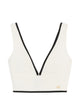 Valentino Garavani Canestrello Cotton Tweed Top