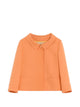 Valentino Garavani Orange Silk Virgin Wool Jacket