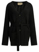 Valentino Cashmere Cable-Knit Cardigan