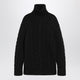 Moncler X Edward Enninful Black Wool Turtleneck Sweater