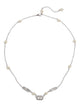 Valentino Garavani Oval Necklace In Metal, Pearls And Swarovski® Crystals