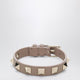 Valentino Garavani Rockstud Bracelet In Powder Pink Leather