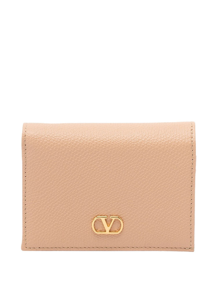 Valentino Flap French Wallet Vlogo Signature