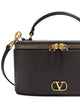 Valentino Garavani Black Calf Leather Handbag