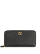 Valentino Zip Around Wallet Vlogo Signature