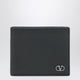 Valentino Garavani Black Vlogo Signature Bifold Wallet