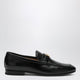 Valentino Garavani Black Vlogo Signature Loafers In Nappa Leather