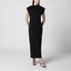 Anine Bing Alix Black Cotton-Blend Dress