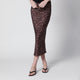 Anine Bing Leopard-Print Silk Midi Skirt