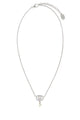 Gucci Silver Metal Neckline