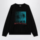 Balenciaga Black Sweatshirt With Logo Print