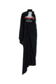 Balenciaga One-Shoulder Graphic-Print Maxi Dress