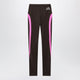 Balenciaga Techwear Leggings In Khaki/Neon Pink Technical Fabric