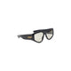 Bottega Veneta Black Brown Mask Sunglasses