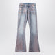 Acne Studios Fitted Glitter Jeans 2025F Rose Copper/Light Blue