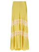 Alberta Ferretti Lace Insert Skirt