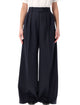 Anine Bing Lou Wool Blend Wide Trousers