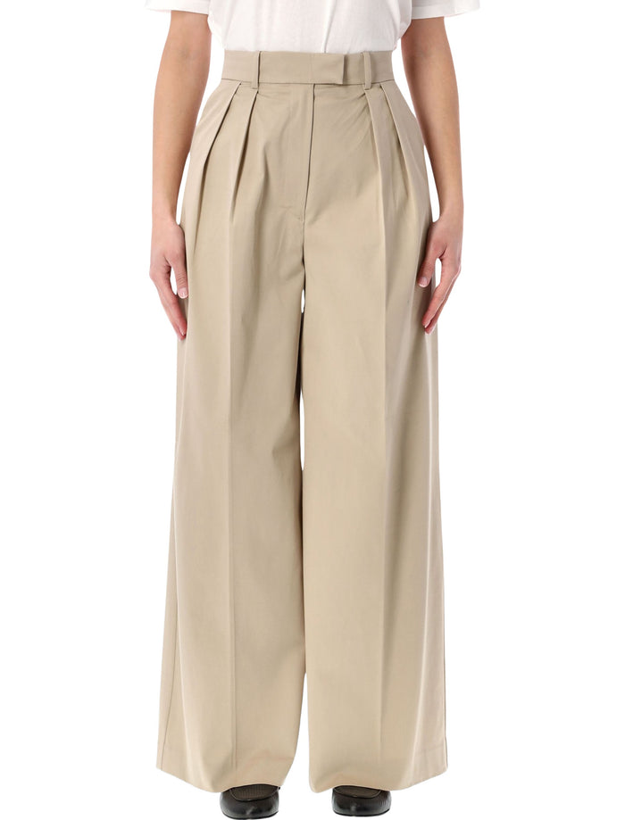 Anine Bing Lou Beige Culotte Pants