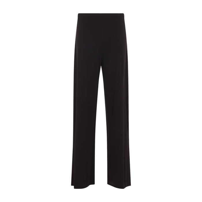 Alberta Ferreti Brown Wide Leg Pants