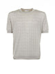Paolo Pecora Beige Cotton And Silk T-Shirt