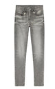 Diesel Grey Cotton Jeans