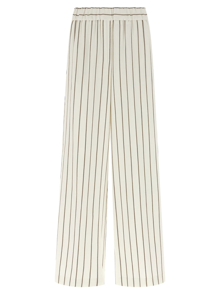 Peserico Pinstriped Twill Pants