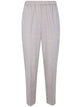 Peserico Linen Wool Blend Natural Stretch "Estrato" Trousers
