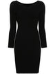 Alberta Ferreti Black Wool Suit
