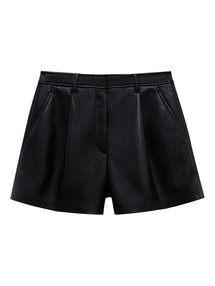 Anine Bing Black Trent Shorts