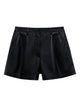 Anine Bing Black Trent Shorts