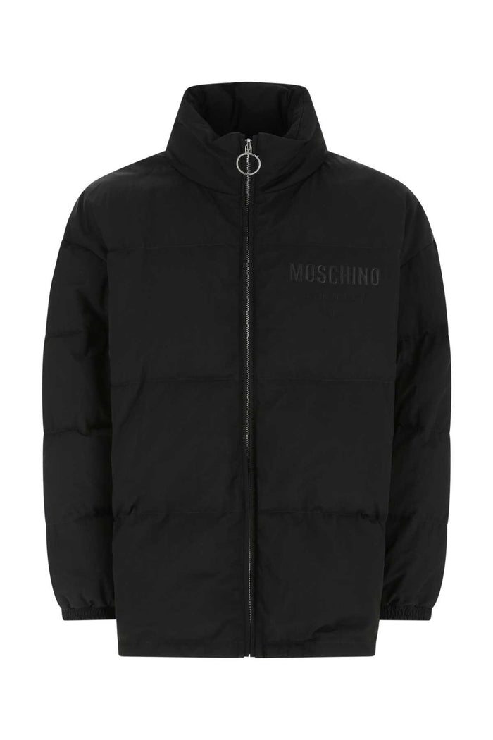 Moschino Couture Black Nylon Padded Jacket