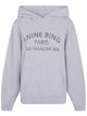 Anine Bing "Harvey" Sweatshirt Paris Stencil